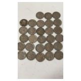 28 Buffalo Nickles partial date