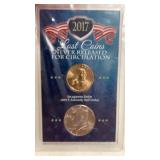 2017  lost coins Never released for circulation