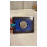 Last year of issue  1978 Eisenhower dollar. With