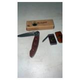 3 Pocket Knives , Sarge & Wildlife