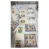 Group of princess Diana stamps