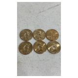 2017-2019 Sacajawea dollars. (6)