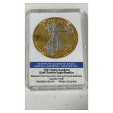 1933 Saint-Gaudens Platinum Accented Eagle