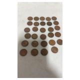 29 1952 Wheat Pennies