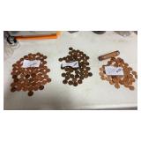 Approximately $1.77 in Pennieï¿½s ranging from