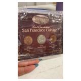 First circulating San Francisco coinage