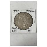 1879 Morgan Silver Dollar