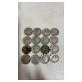 (16)   1946  Silver dimes