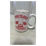 1994 1995 Nebraska Football Championship Mug Gold