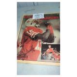 Nebraska Football Newspaper Signed by Matt Shaw