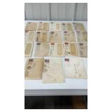 Postmarked Envelopes some dates 1937, 1965, &