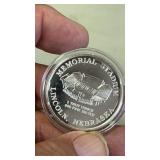 1987 Vintage Nebraska Football Commemorative Coin