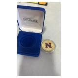 University of Nebraska Commemorative Coin 1 3/4"