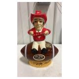 1972 Ezra Brooks  " Go big Red "  Nebraska