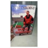 On Solid Ground Book signed by Tom Osborne