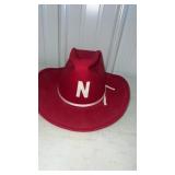 Vintage Nebraska Football Cowboy Hat