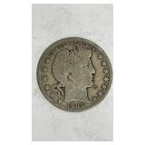 1905 Barber half dollar coin