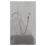 2.1 g 14 K gold necklace