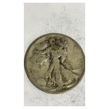 1936. Walking liberty half dollar coin