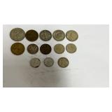 Foreign coins