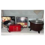 Deep, fat fryer, anchor hocking , microware