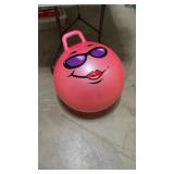 Jumping Ball for Exercising.  Approximately 24"