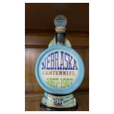 Nebraska centennial decanter
