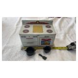 Tin Toy Oven & Pots & more