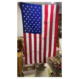 American Flag. Approx 34x60