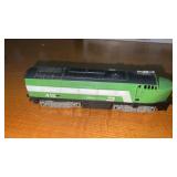 TYCO HO Burlington Northern Powered Locomotive