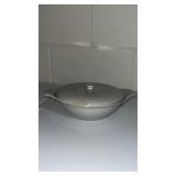 Mid century Russel Wright  granite gray  covered