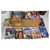 Groups of Disney VHSs