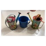 Kids Tin Toys.  2 Ohio Art Water Jugs & 1 Enamel