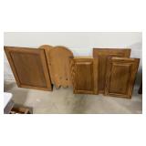 Cabinet doors biggest approx. 21x17.25 & 2 pieces