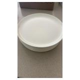 Mid century Russel Wright  white salad  plates