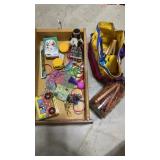 Jar of building Logs, Kids Gardening set, & more