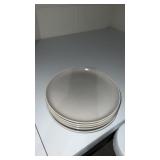 Mid century Russel Wright   gray dinner plates