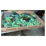 Vintage Plastic Army Soldiers & Vehicles