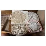 Lot of 8 round doilies