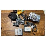 Misc Cameras & Accessories.  Also 1 Cassette.