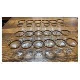 24 Matching Glasses of Different Style (6 of
