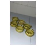 Mid century Russel Wright chartreuse tea/ coffee