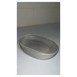 Mid century Russel Wright  granite gray oval