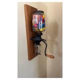 Atwood Coffee Grinder with kids toys inside.