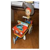 Rodeo Joe tin litho wind up toy cowboy figure