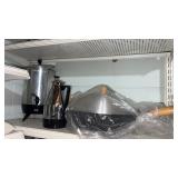 Coffee pot and stir fry pan and more