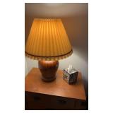 2 bedroom Lamps work.  Clock untested