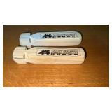 2 Wood Tran Whistles