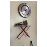 Kids Miniature Ironing Set & Clock untested
