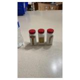 3 Milk Glass Containers